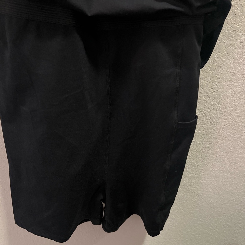 GapFit Black Active Tank Dress with Built-in Shorts – Size L - Picture 4 of 4
